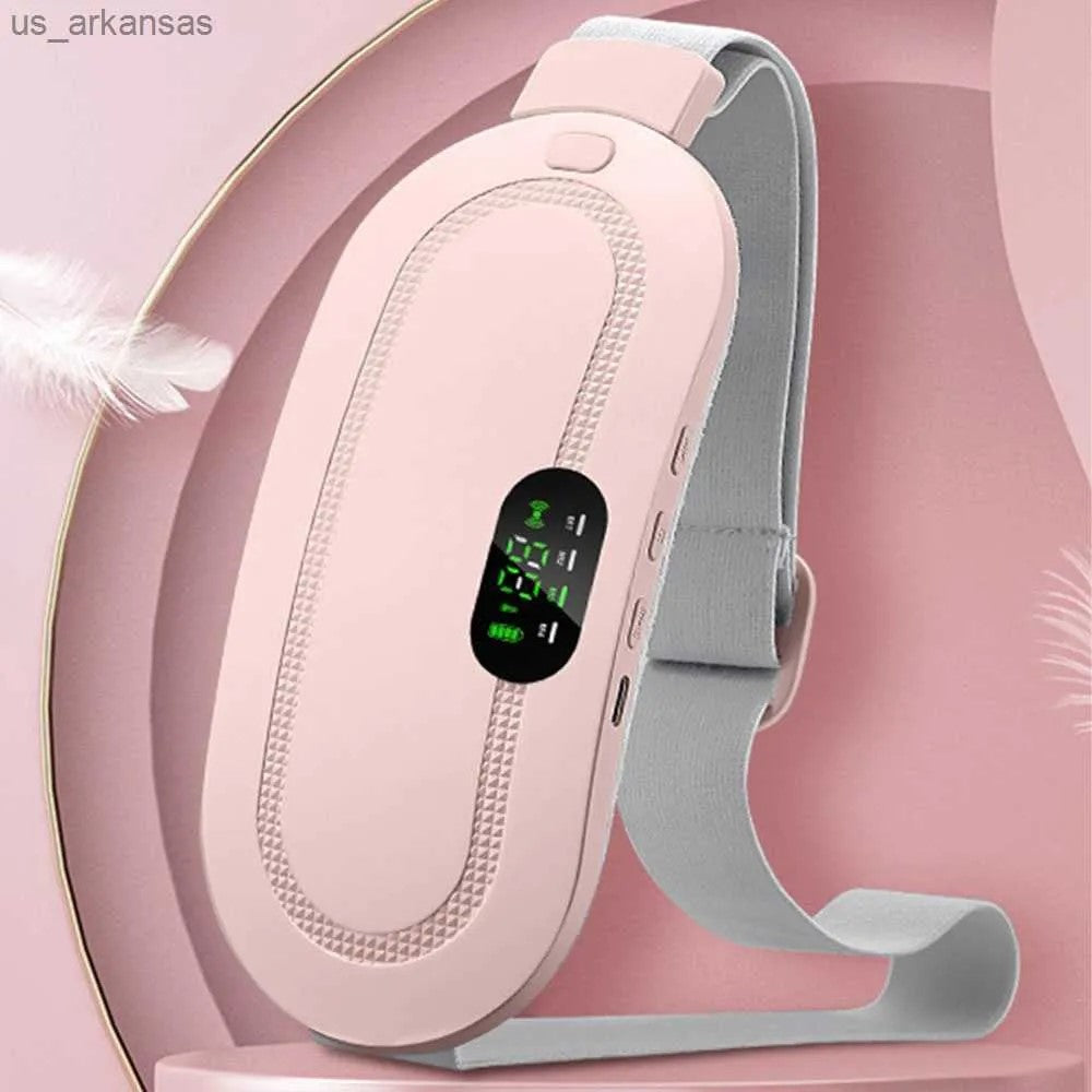 Digital Period Pad Heating And Vibrating For Healing Period Cramps Womens Care Pin Relief With 3 Heat Levels And 4 Mode