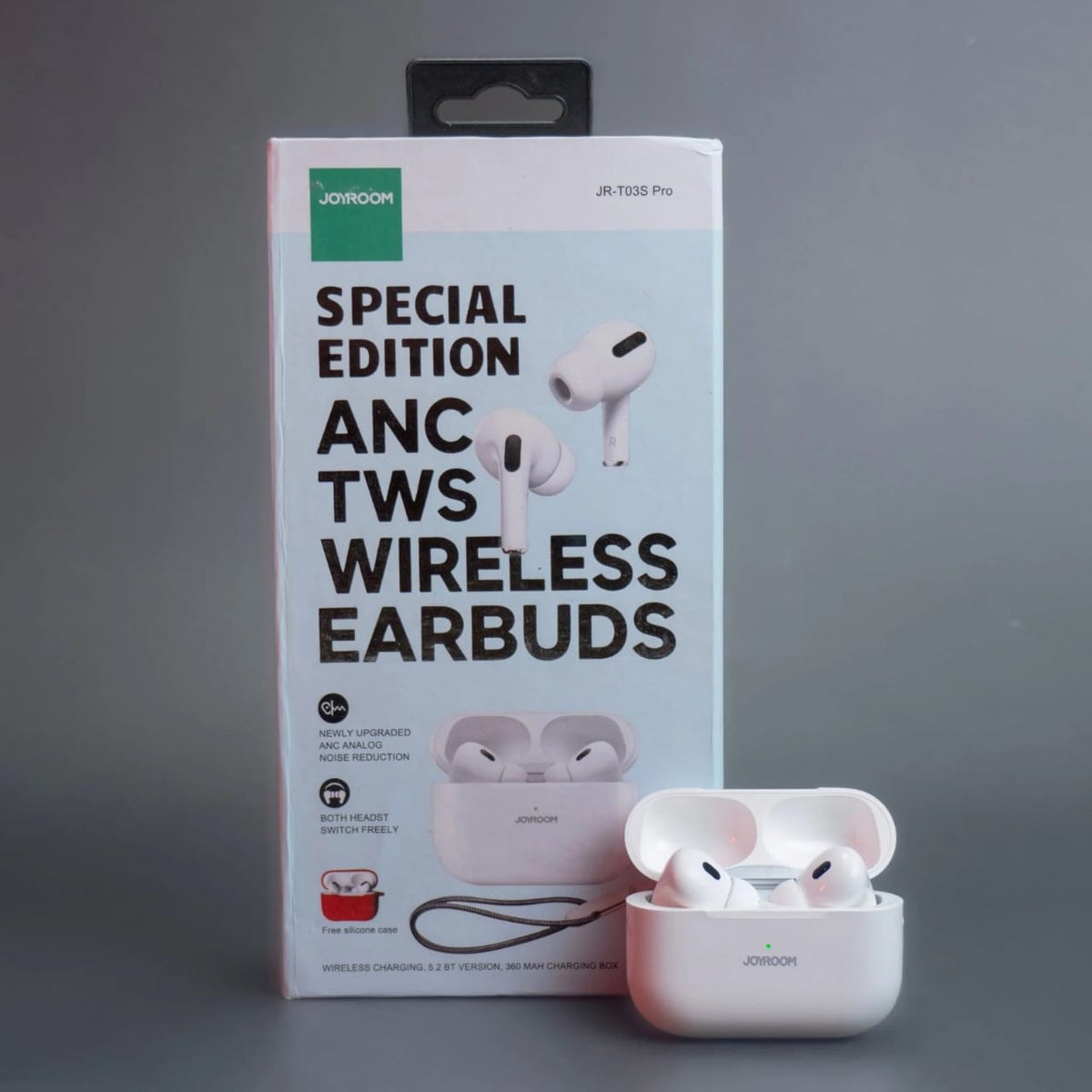 Joyroom AirPods 3 JR‑T03S Plus | Wireless Bluetooth Earbuds | HiFi Sound | Long Battery Life | Free Premium Case