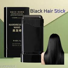 Ehmznv Hair Color Wand | Hairdressing Dye Hairdressing Wand Instant Root Touch-Up – Natural Hair Color Stick for Hair Coverage - Black & Brown (20g) - Black