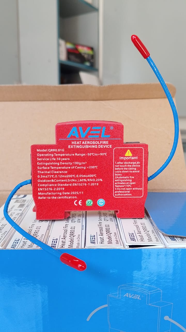 AVEL Heat Aerosol Fire Extinguishing Device Automatic Fire Suppression System QRR0.01G