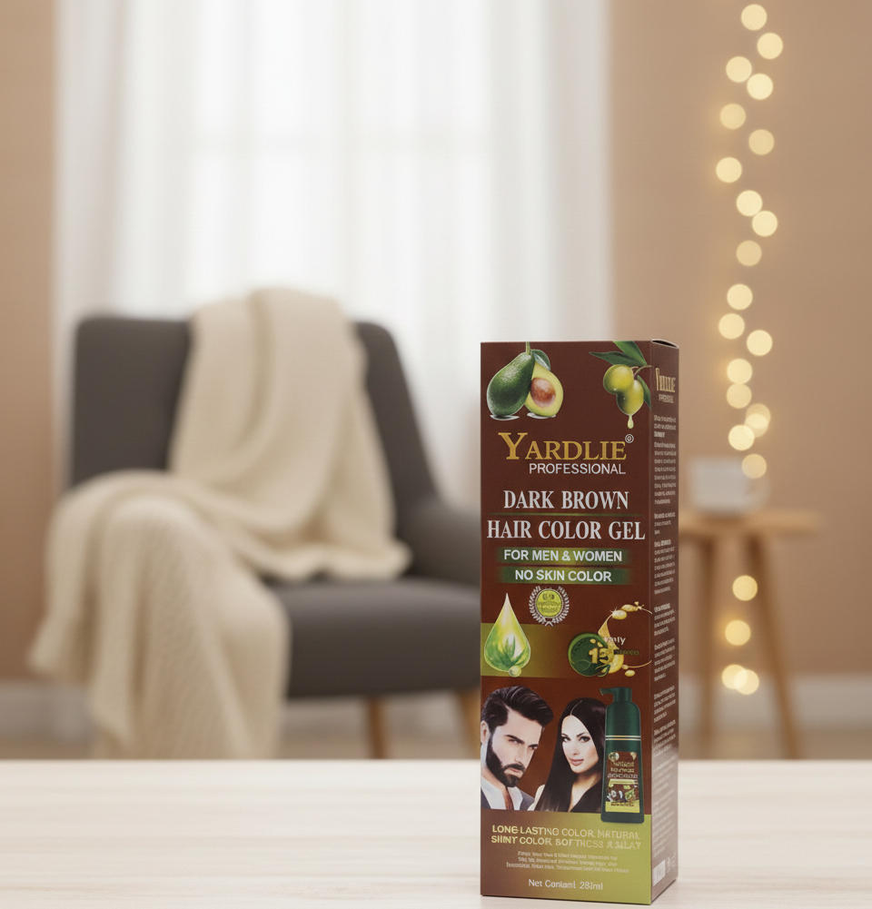 Yardlie Professional 5-Minute Nourishing Hair Revitalizer & Conditioning Gel (200ml) ( BLACK )