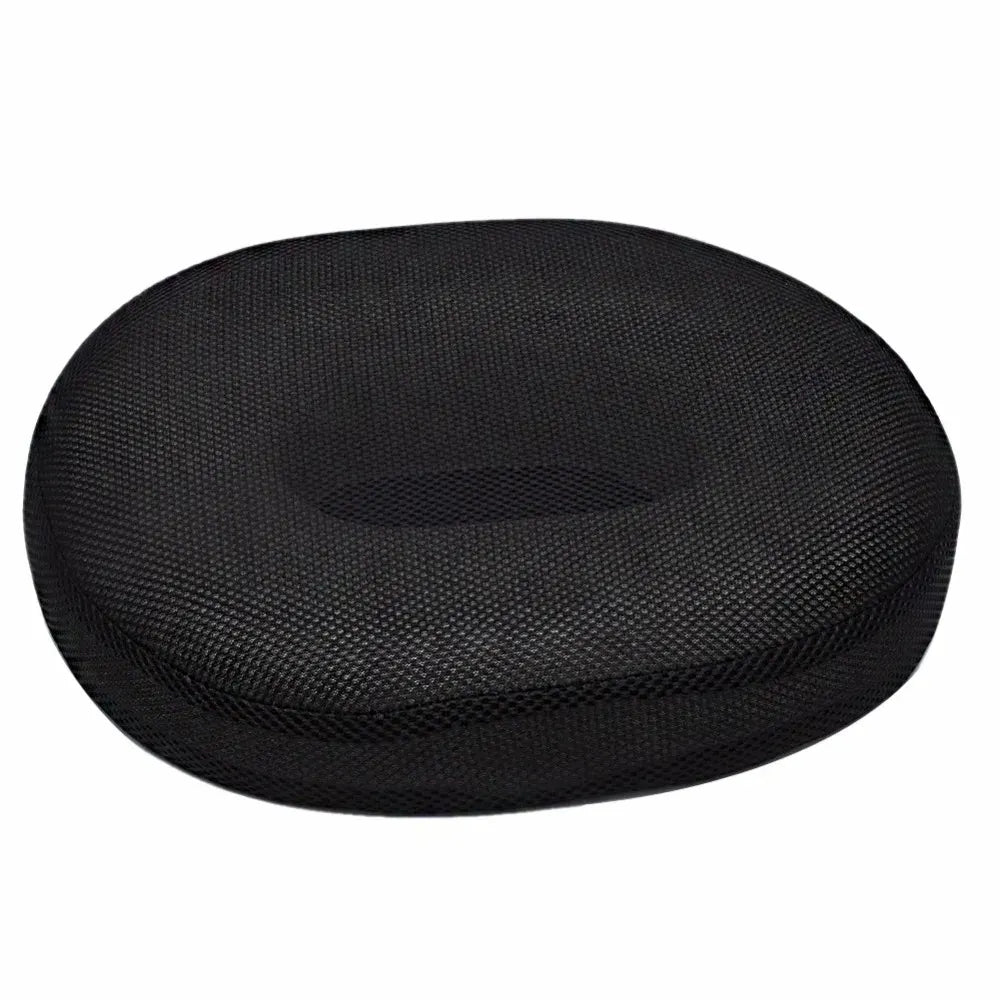 Orthopedic Memory Foam Donut Ring Seat Cushion – Coccyx & Tailbone Pain Relief Chair Cushion for Office Chair, Car Seat, Wheelchair, Pregnancy & Hemorrhoid Support