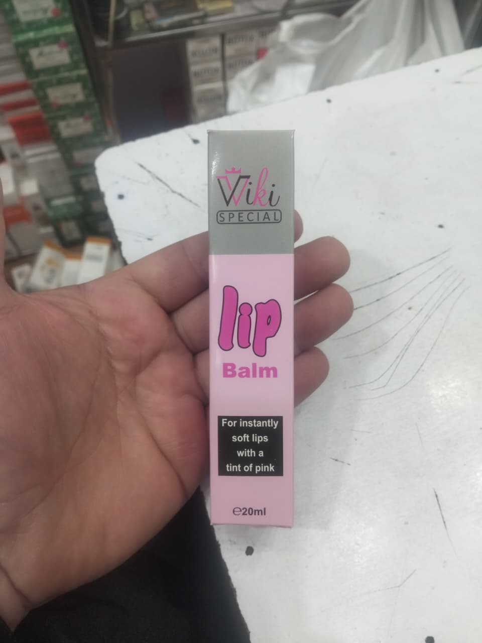 Wiki Special Natural Pink Lip Balm | Hydrating, Nourishing & Long-Lasting Lip Care with Soft Pink Tint for 24-Hour Moisture