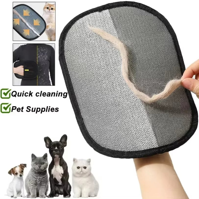 Pet Hair Remover Portable Washable Clothes Hair Dehairing Gloves Pet Cleaning Products Pet Accessories