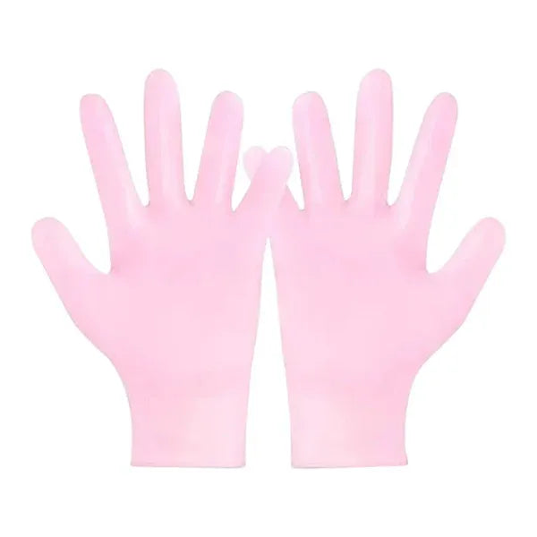 Combo Deal Silicon Gloves And Silicon Socks Durable Quality Comfortable Fit Soft Texture Perfect Choice For Skin Care Relaxation Travel And Household Need