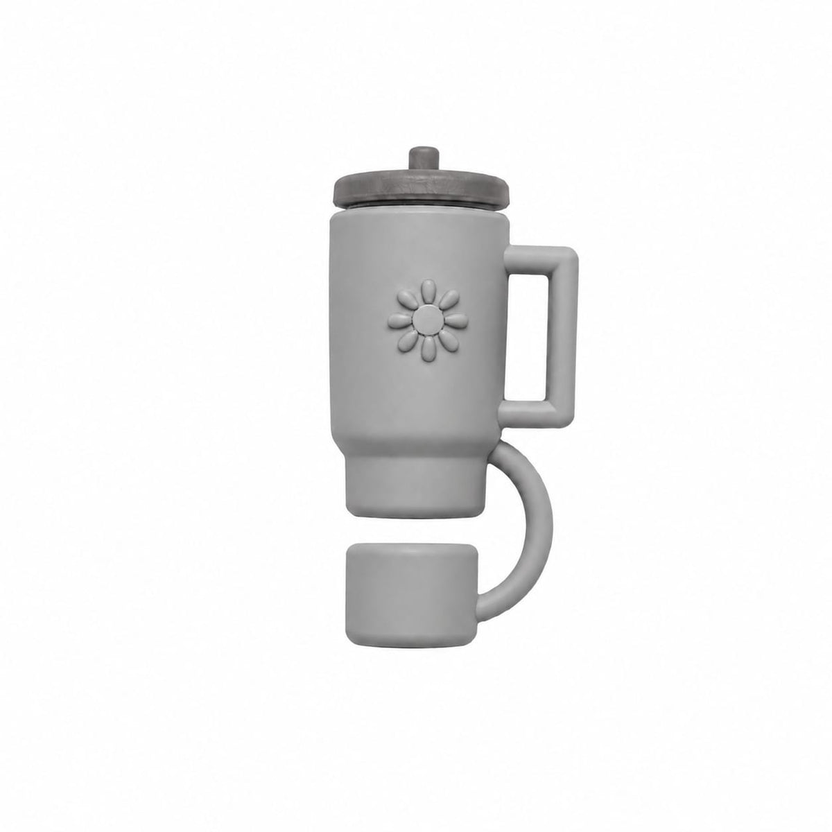Silicone Stopper Compatible with 40oz Tumbler | Spill-Resistant Straw Cover | Random Color