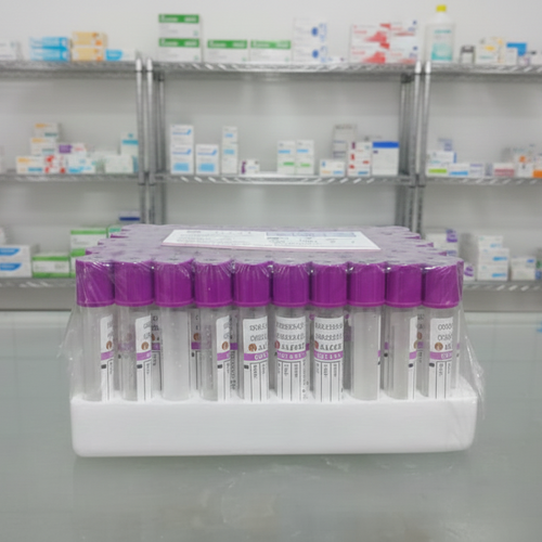 100Pcs Safety Blood Collection Tube erfect Choice For Medical Blood Storage And Laboratory Needs - 3ML