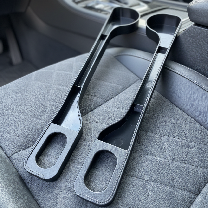 Car Seat Gap Fillers And Organizers – Space-Saving Car Accessory For Storing Essentials (Random Colors)