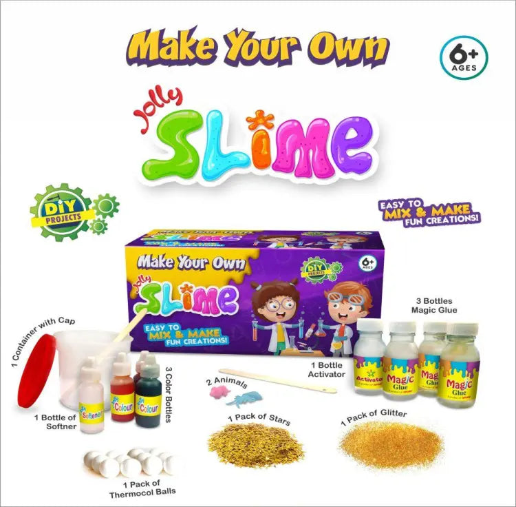 Make Your Own Slime Slime Making Kit Slime Kits For Girls And Boys Slime Kit For Kids