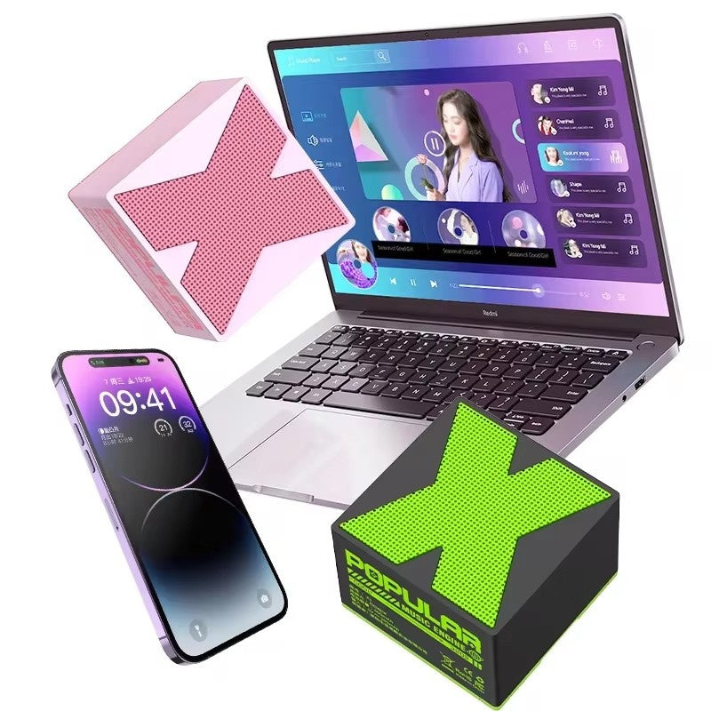 Compact X1 Portable Bluetooth Speaker Mini Hifi Sound Box For Phone Pc Amp Laptop Wireless Amp Outdoor Readyrandom Color