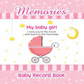Baby Girl Record Books Memory Book For Girl My First Picture Book Pink
