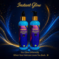Instant Glow Herbal Shampoo 20+ Formula 250ml | Organic Herbal Hair Shampoo for Hair Growth & Hair Fall Control | Dandruff & Frizz Control | Scalp Nourishing Shampoo