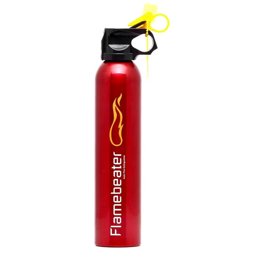 Universal Motorcycle Fire Extinguisher Bottle Heavy Duty Metal Body With Mounting Bracket Fits All Bikes Motorcycles Compact Emergency Safety Tool Random Color