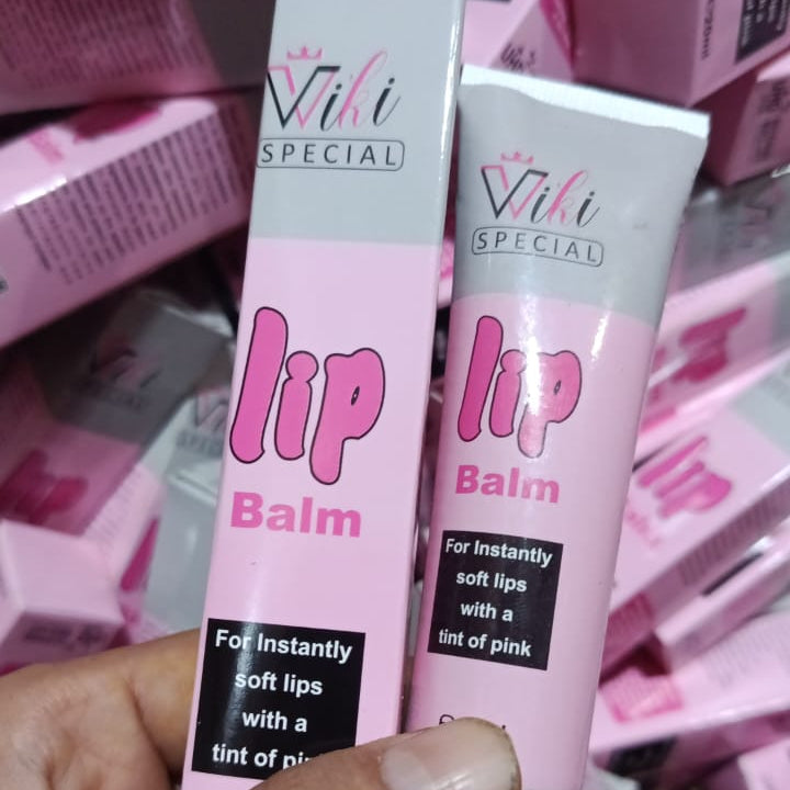 Wiki Special Natural Pink Lip Balm – Instant Softness, Long-Lasting Moisture & Nourishing Lip Care (30ml)