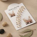 10 Pcs Adjustable Alloy Rings Set for Women & Girls – Stackable Fashion Jewelry Collection ~ Golden