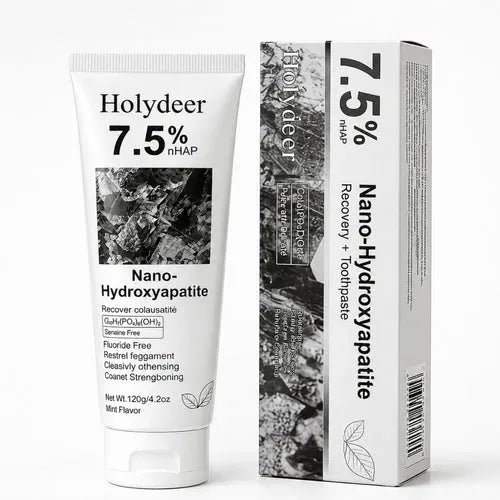 Holydeer 7.5 Percent Nano Hydroxyapatite Toothpaste 120G Enamel Repair Sensitivity Relief Whitening Practical Choice For Daily Oral Care