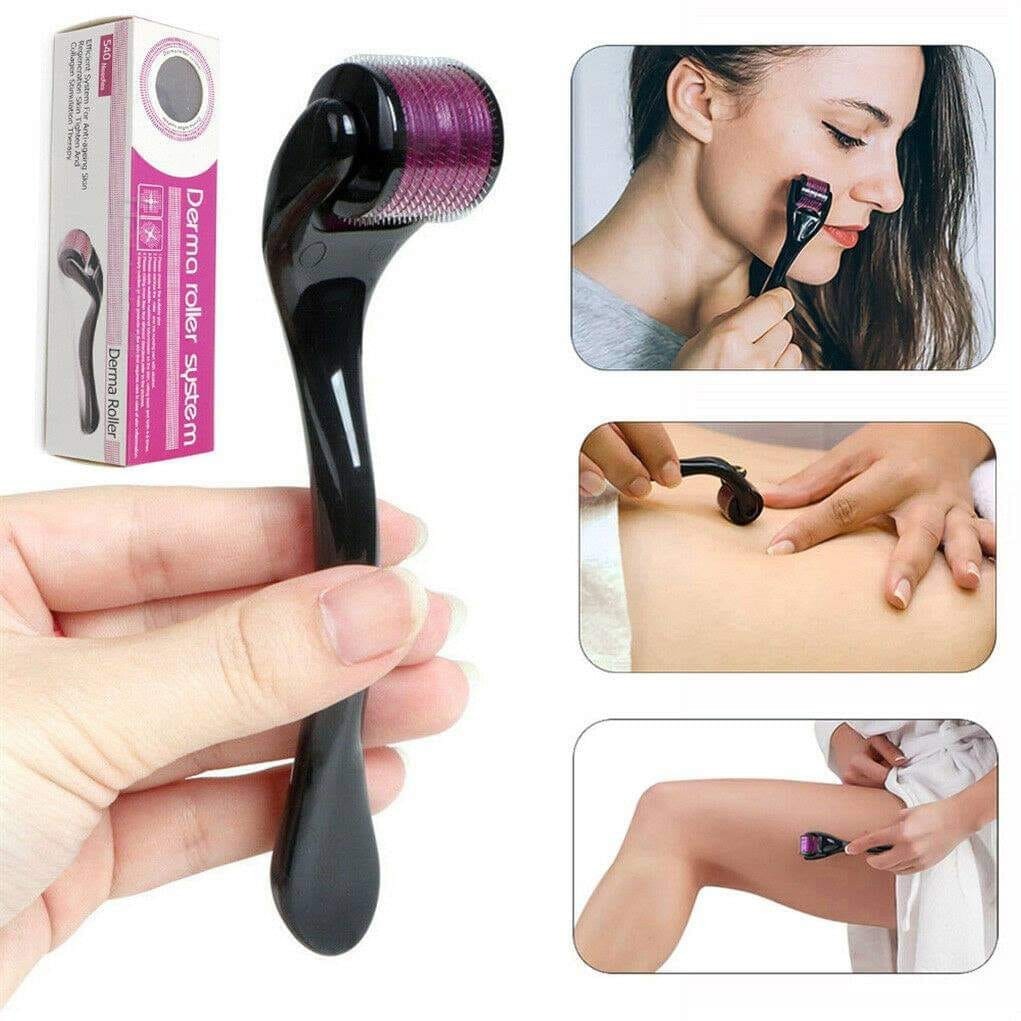 Derma Roller 0.5mm Micro Needle for Skin Care, Hair Growth, Acne Scars & Anti-Aging