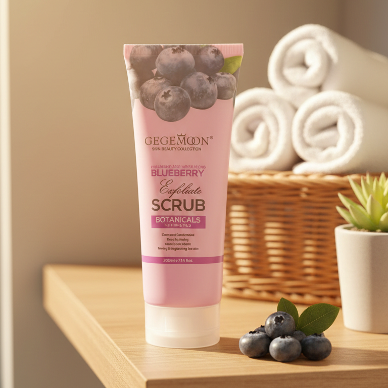 Gegemoon New Fruity Exfoliation Scrub – Deep Cleansing & Brightening Body Scrub (200ml) - Apricot