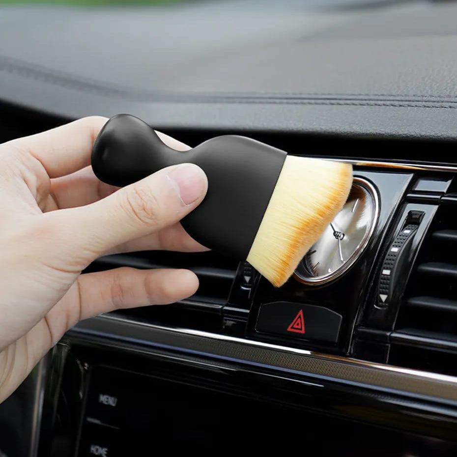 Car Interior Cleaning Brush Durable Quality Comfortable Grip Reliable Performance Effective Cleaning