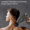 4-in-1 Massage Gun | Deep Tissue Percussion Massager with 4 Attachments | Handheld Electric Muscle Therapy Device