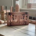 Huda Beauty The New Nude Eyeshadow Palette - 18 Pan Ultra-Pigmented Shadow Collection with Mattes