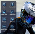 K06A Motorcycle Helmet Bluetooth Headset – BT 6.0 Wireless Earphone with CVC Intelligent Noise Reduction, IP67 Waterproof, 800mAh Battery & Type-C Fast Charging