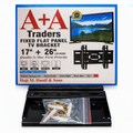 Fixed Flat Panel TV Wall Mount Bracket 17" to 26" LCD/LED – Heavy Duty TV Wall Stand (Max 30kg)