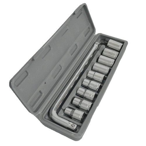 Ctw 1810 10 Piece High Quality Socket Wrench Set Spanner Car Machine Repair Service Tools Kit Best Quality Tool Kit