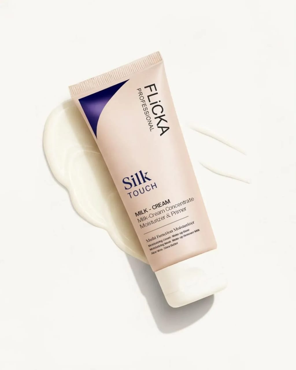 FLiCKA Silk Touch 3‑in‑1 Moisturizer & Primer | Hydrating, Lightweight, Long‑Lasting | Pore Minimizer | 60g