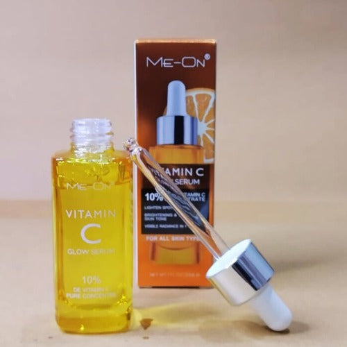 ME-ON Vitamin C Face Serum – Brightening, Anti-Ageing & Hydrating Glow Booster (30ml)