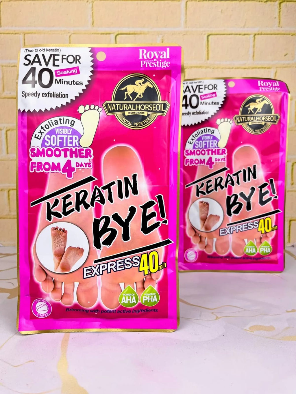 Royal Prestige – Keratin Bye Express Peeling Foot Mask (50ml)
