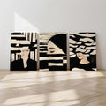 Set of 3 Premium Wall Art Photo Tiles – For Interior Styling And Daily Living Space Routine Size: 8x11