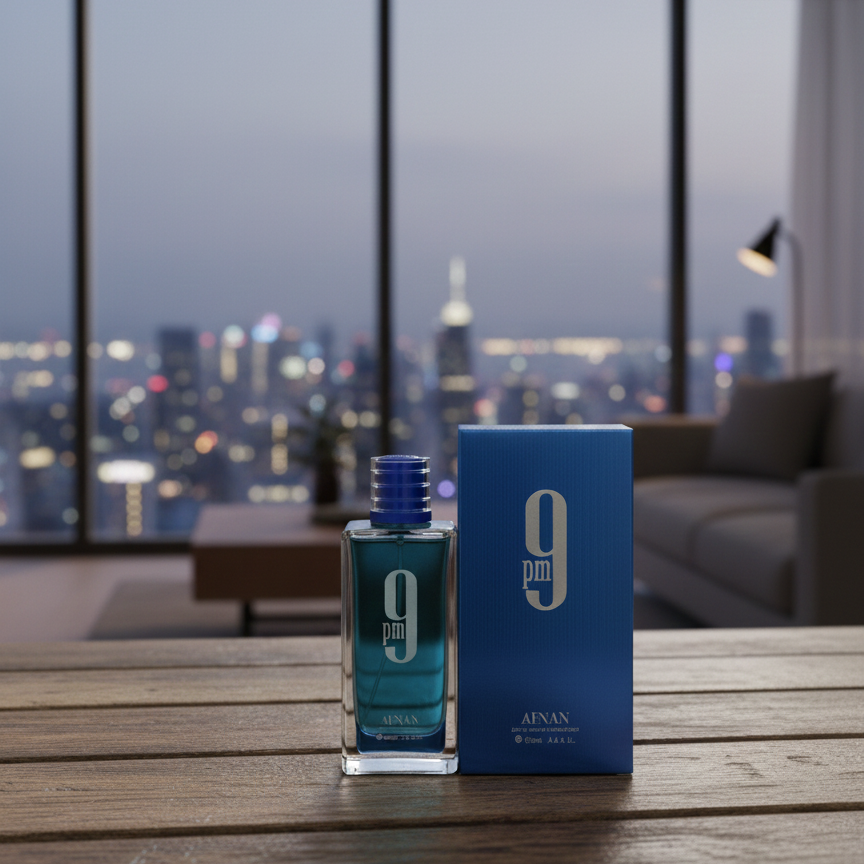 Afnan 9PM Perfume – Unisex EDP 100ml Blue, Long-Lasting Elegant Fragrance for Men & Women