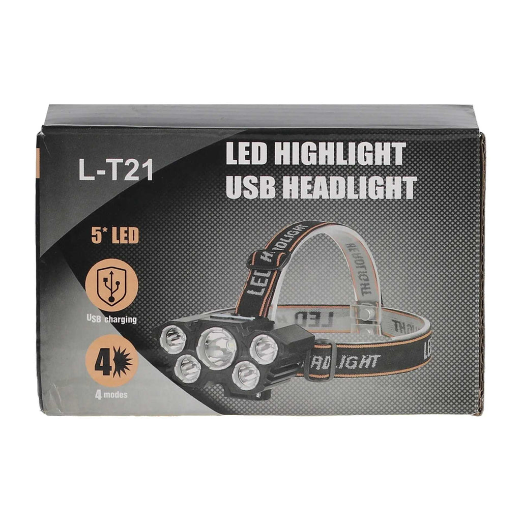 L-T21 LED Highlight USB Headlight - Lighting Product Designed For Illumination And Daily Lighting Routine
