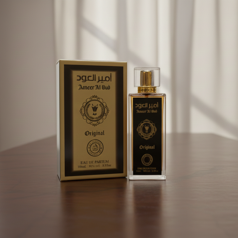 Ameer Al Oud Original Eau De Toilette – Intense Oud Unisex Spray 100ml, Long-Lasting Premium Fragrance