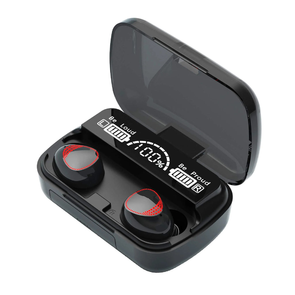 M10 TWS Bluetooth 5.3 Earbuds | Original M10 | LED Display | Wireless Earphones with Microphone