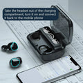 M10 TWS Wireless Bluetooth Earbuds with 9D Noise Reduction & Digital Display Charging Case