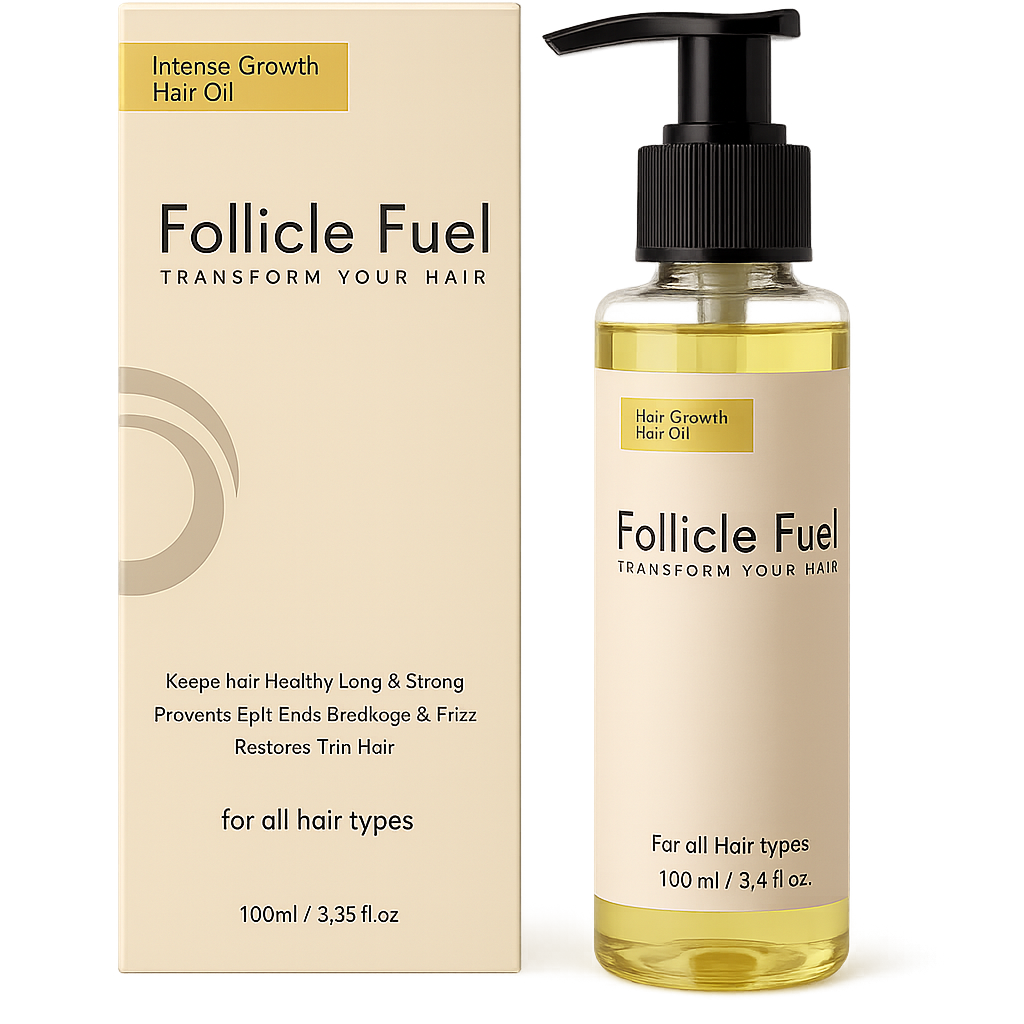 Follicle Fuel Intense Growth Hair Oil – Strengthens Roots, Reduces Hair Fall & Promotes Fast, Healthy Hair Growth for Men & Women 100ml