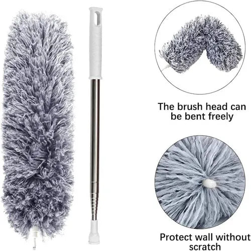 Extendable Telescope Microfiber Duster Long Handle For Cleaning Dust Dirt And Stains Fan Duster High Quality 3306280