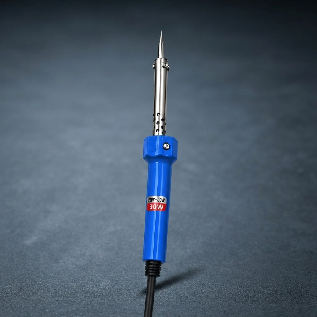 Soldering Iron - Hardware Product Designed For Electronics Repair And Daily Tool Maintenance Routine - 30 Watt