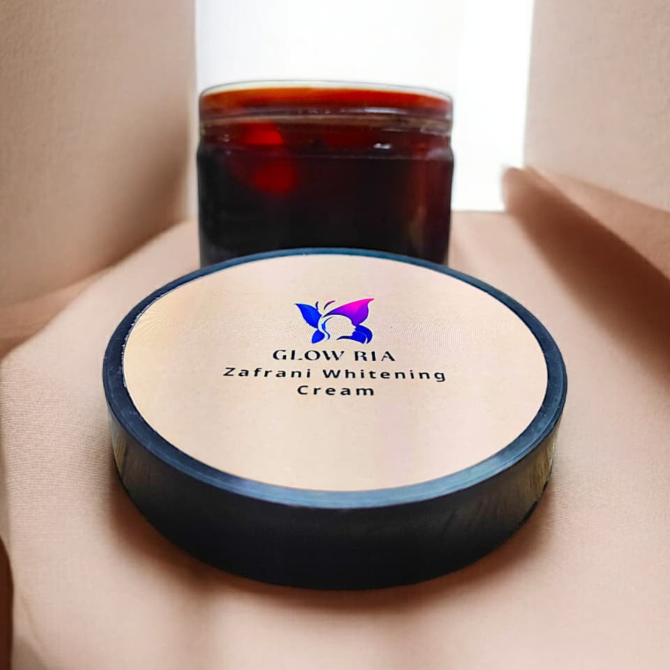 Glow Ria Zafrani Whitening Cream – Brightening & Radiance Boost Formula for Even Skin Tone | 250g