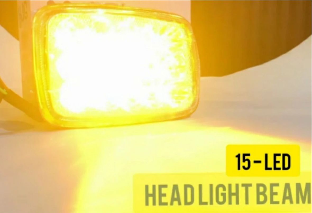 5 Function Led Head Light 15 Led Fog Bike Headlight Beam For Cg 125 And All 70Cc Bikes Best Quality Headlight