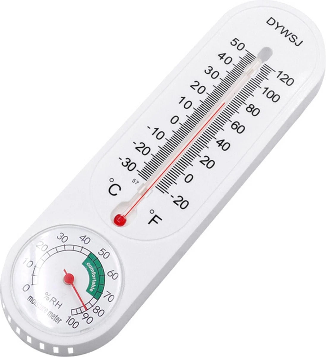 Wall Mounted Thermometer Hygrometer Moisture Meter Plastic Wall Hanging Thermometer for Indoor Outdoor Home Garden Greenhouse Planting Humidity , Incubator households, laboratories, vegetable greenhouses, agriculture, Temperature Meter Instrument