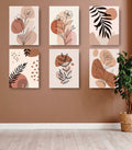 Set of 6 Premium Wall Art Photo Tiles – Modern Home Decor Sets 8x11