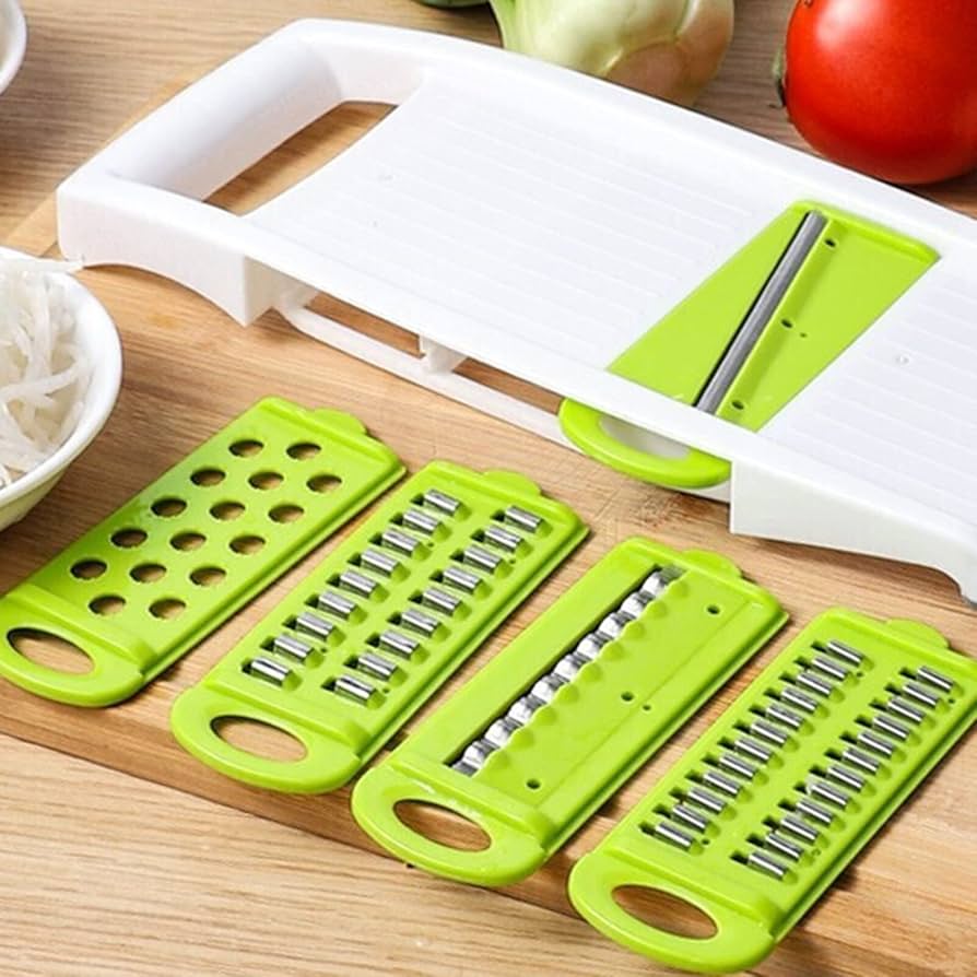 5in1 Vegetable Cutter | Multifunctional Stainless Steel Vegetable Cutter & Slicer | Kitchen Tool