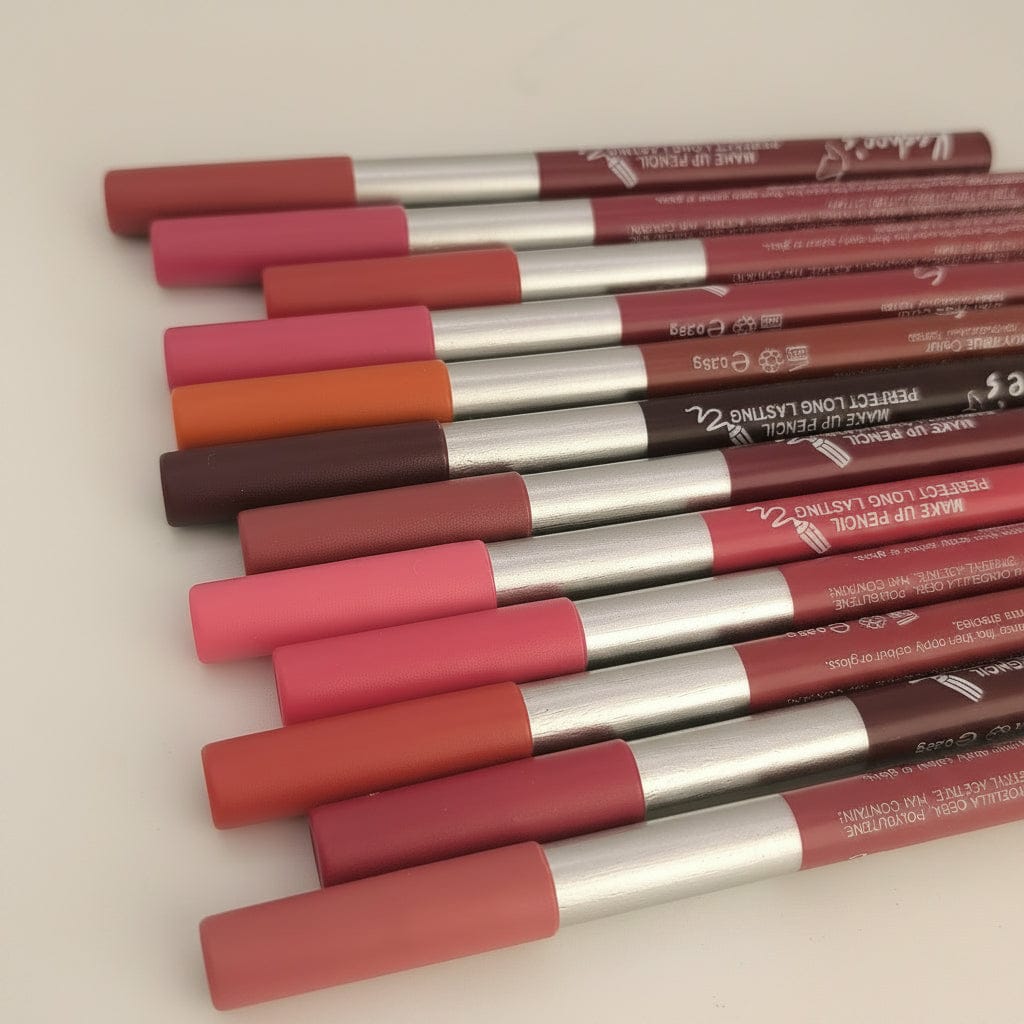 Kashee's High Pigmented Smooth Lipstick - Creamy Formula Designed For Bold Even Color Lip Definition And Long-Lasting Wear - Shades Of Nude (Pack of 6)