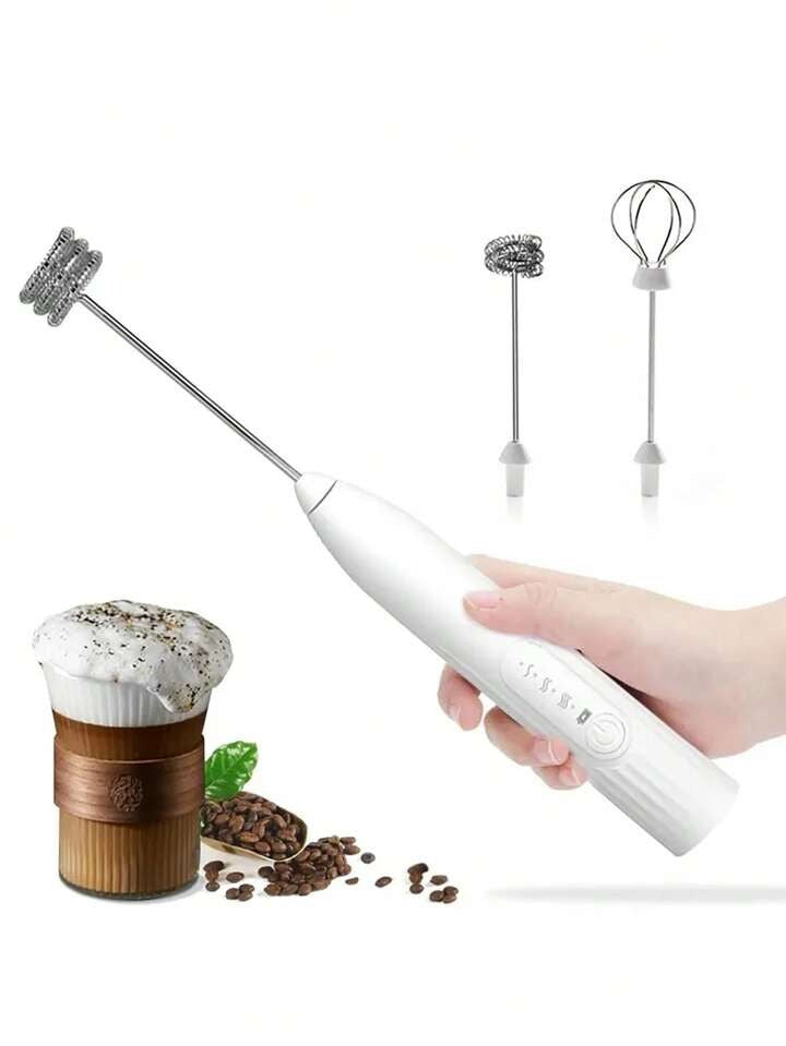 Electric Coffee Beater | Handheld Milk Frother & Mini Blender | Powerful Foam Maker for Coffee, Cappuccino & Beverages