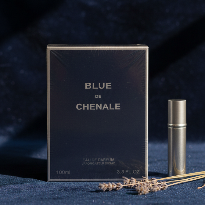 Blue De Chenale Eau De Parfum – Timeless Fragrance For Men With Sophisticated, Woody, And Aromatic (100 ml)