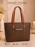 Pattern Tote Bag Stylish Durable Spacious Fashion Accessory Practical Choice For Daily Use Office College And Casual Outings | Black