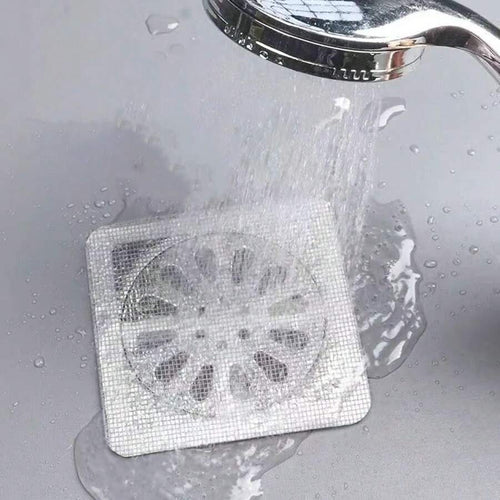 10 Pcs Multifunctional Net Sticker Drainer Net For Bathroom - Kitchen Etc